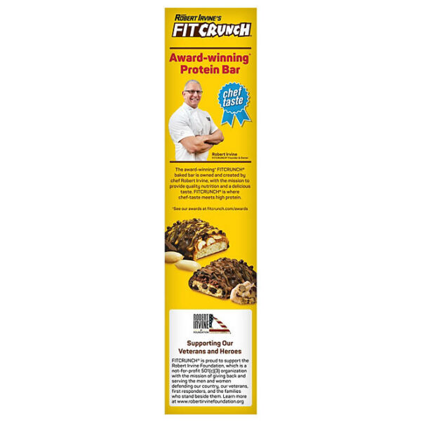 Robert Irvine's Fit Crunch Protein Bar (Chocolate Peanut Butter) - Image 3
