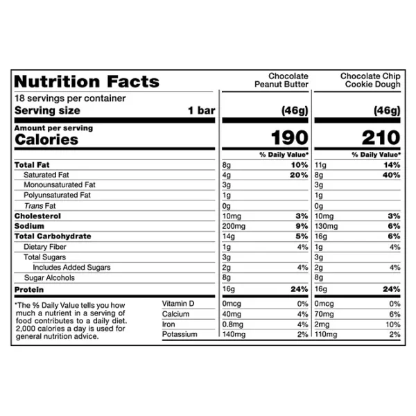 Robert Irvine's Fit Crunch Protein Bar (Chocolate Peanut Butter) - Image 4