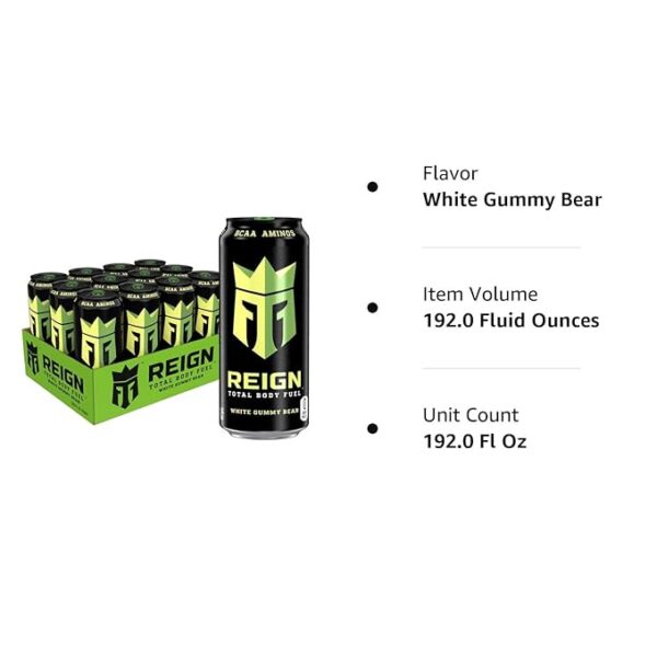 Reign Total Body Fuel (White Gummy Bear) - Image 4