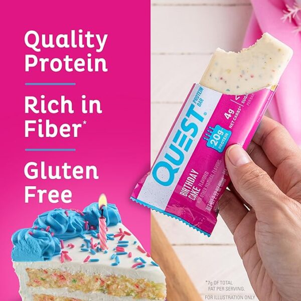 Quest Birthday Cake Protein Bar - Image 3
