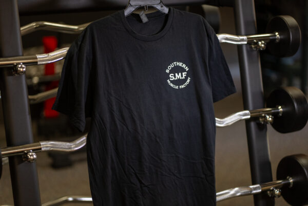 SMF White Logo T-Shirt - Image 3