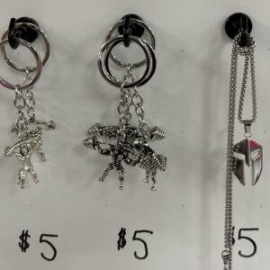 Bodybuilder Keychain or Spartan Necklace